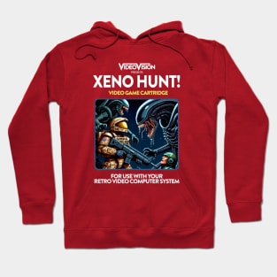 Xeno Hunt 80s Game Hoodie